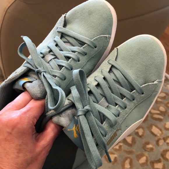 Suede leather puma sneakers - Picture 2 of 6